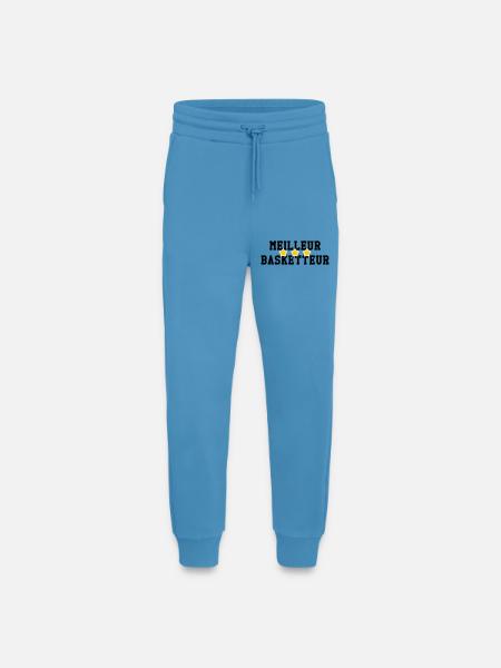 Best Basketball Player - Jogging Pants - made by SPREAD  -  Sol Blue