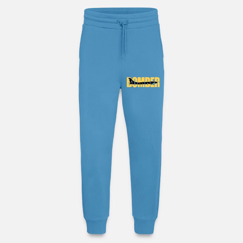 Blouson aviateur Tu-95 - Pantalon de jogging bio décontracté fabriqué en UE -  Sol Blue