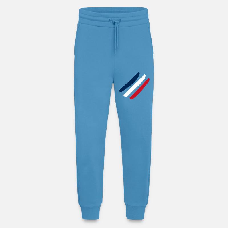 Frankreich Flagge - Jogginghose - made by SPREAD -  Sol Blue