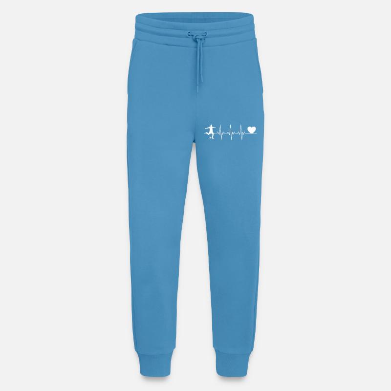 Herzschlag im Spiel - Jogginghose - made by SPREAD -  Sol Blue