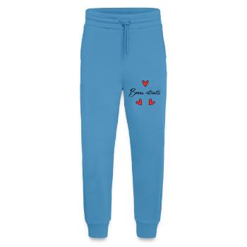 RUHESTAND. RUHESTAND. PENSIONIERT. GLÜCKLICHER RUHESTAND - Jogginghose - made by SPREAD -  Sol Blue - Vorne