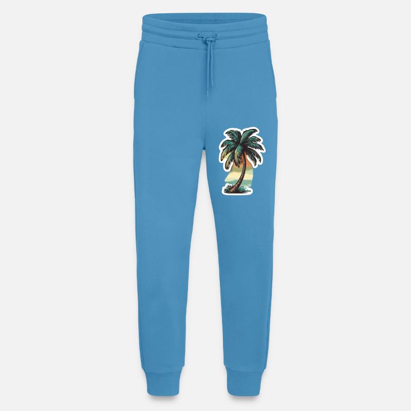 Palme - Jogginghose - made by SPREAD -  Sol Blue