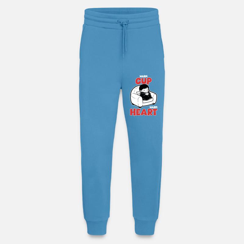 Warmgetränk-Teddy einhüllen - Jogginghose - made by SPREAD - Sol Blue