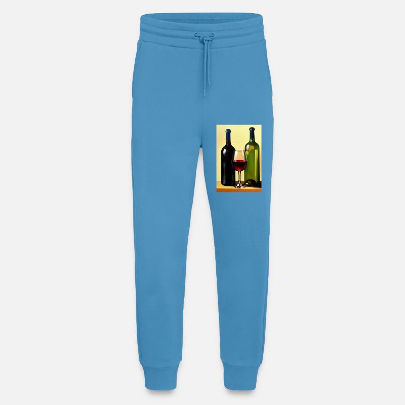 Wein Trinker - Jogginghose - made by SPREAD -  Sol Blue
