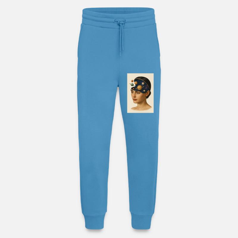 L’ de l’astronomie - Pantalon de jogging bio décontracté fabriqué en UE - Sol Blue