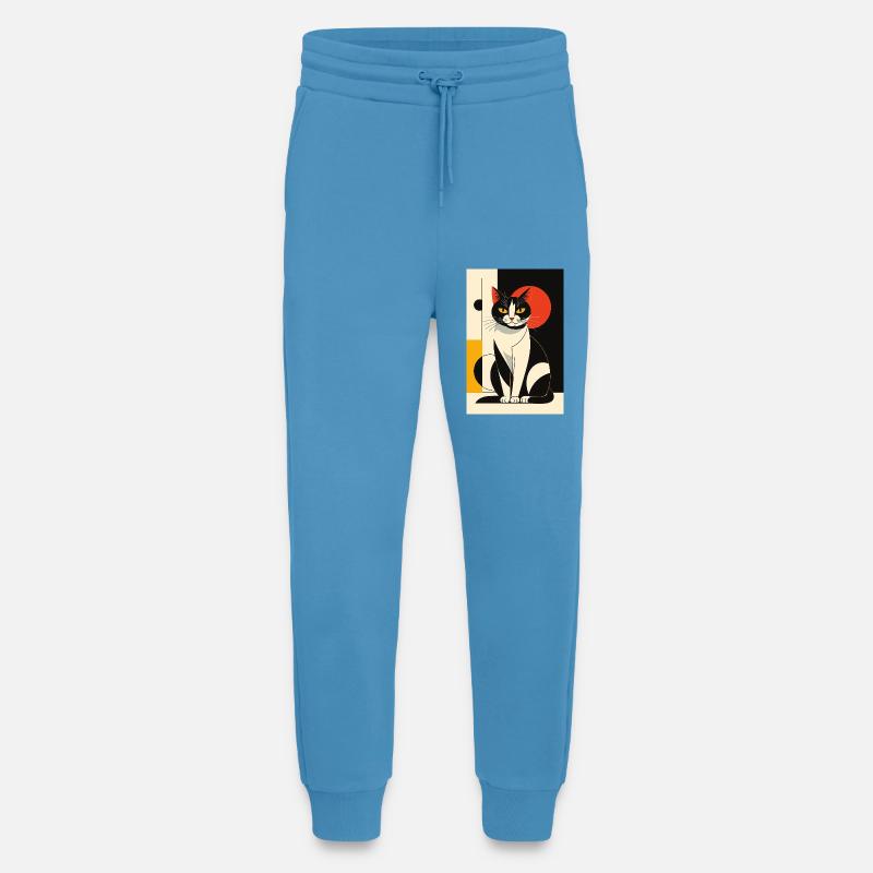 Avantgarde Katze R01 - Jogginghose - made by SPREAD - Sol Blue