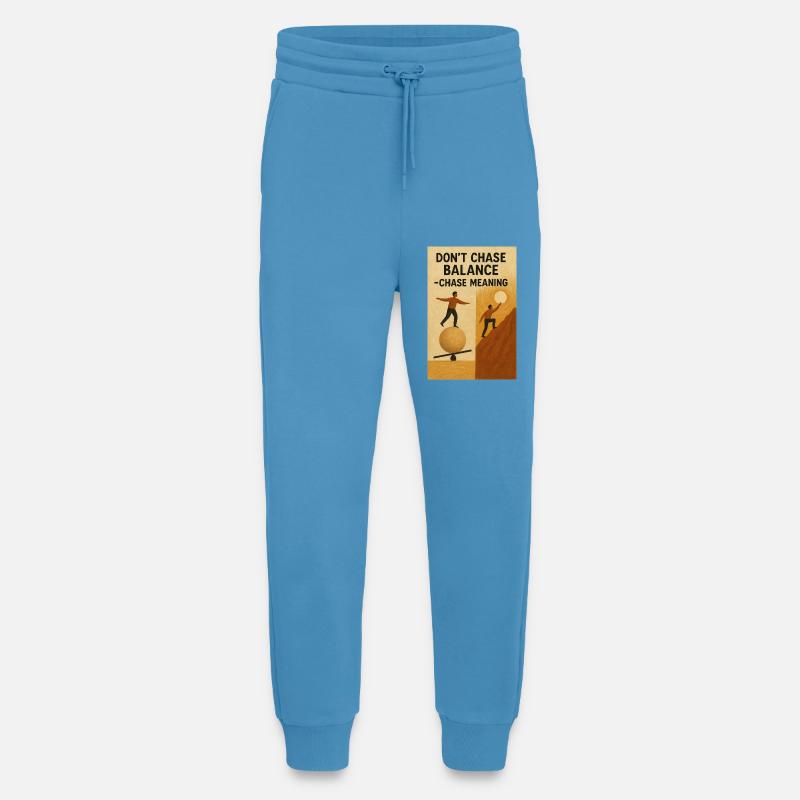 Gleichgewicht Sinnsuche - Jogginghose - made by SPREAD -  Sol Blue