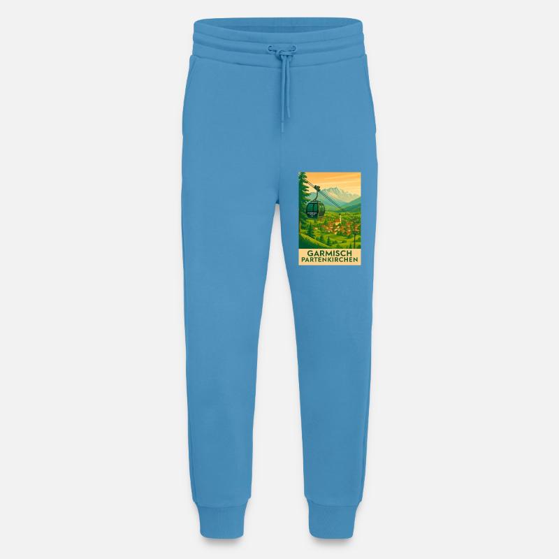 Garmisch Bergpanorama Gondel - Jogginghose - made by SPREAD -  Sol Blue