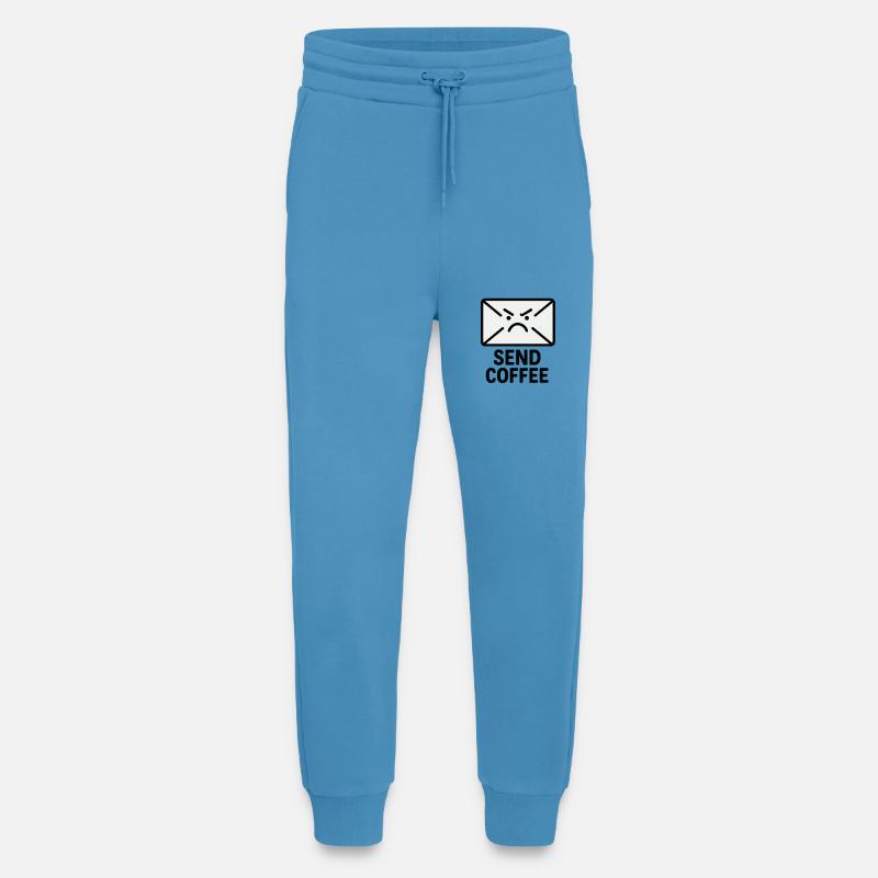 Wütender Brief mit Kaffee - Jogginghose - made by SPREAD -  Sol Blue