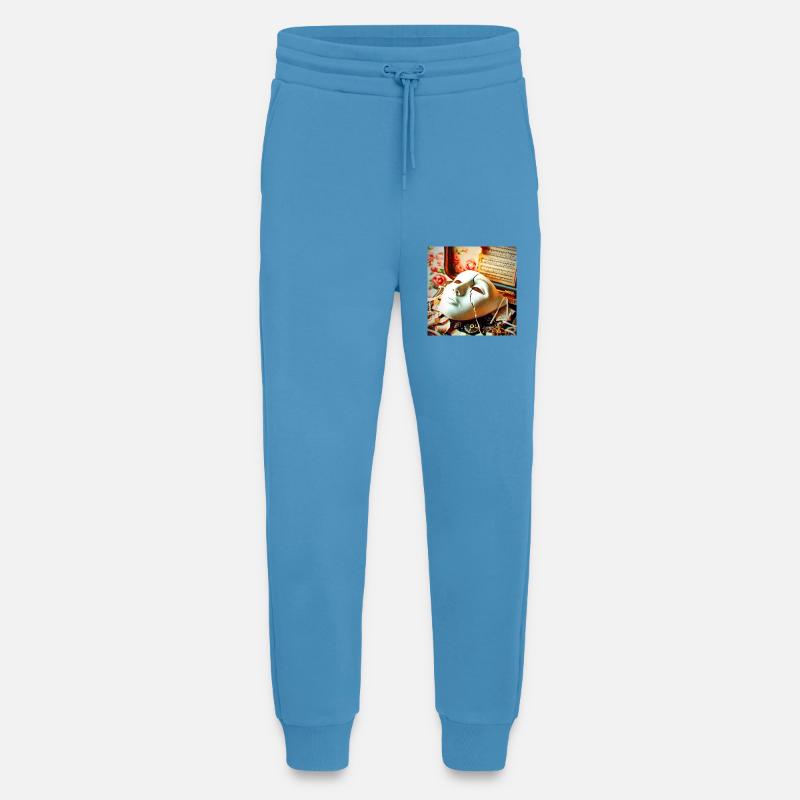 Mask Break Retro Setting - Jogging Pants - made by SPREAD  -  Sol Blue