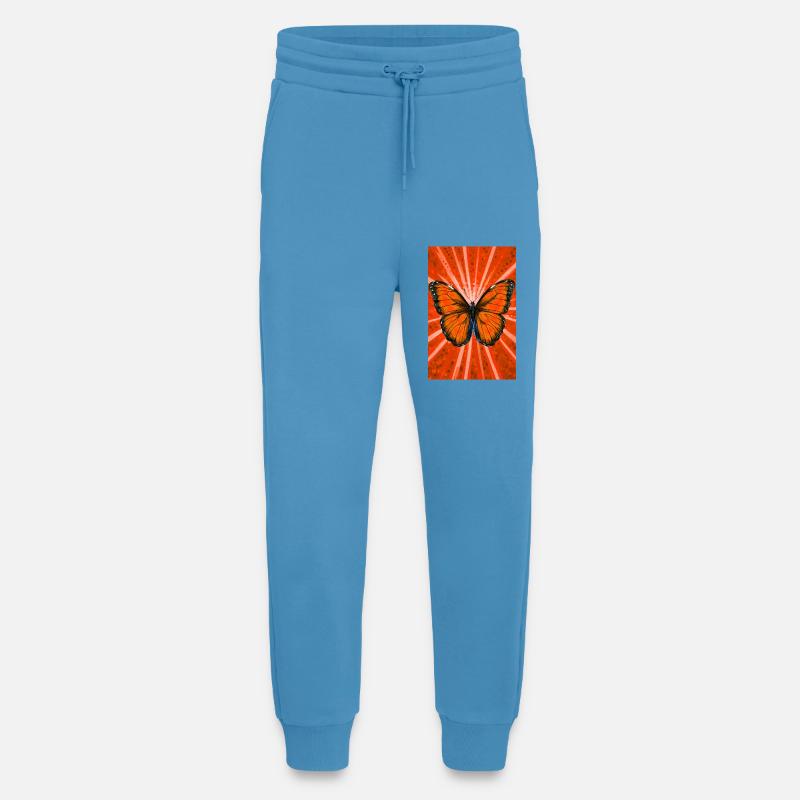 butterfly - Jogging Pants - made by SPREAD - Sol Blue