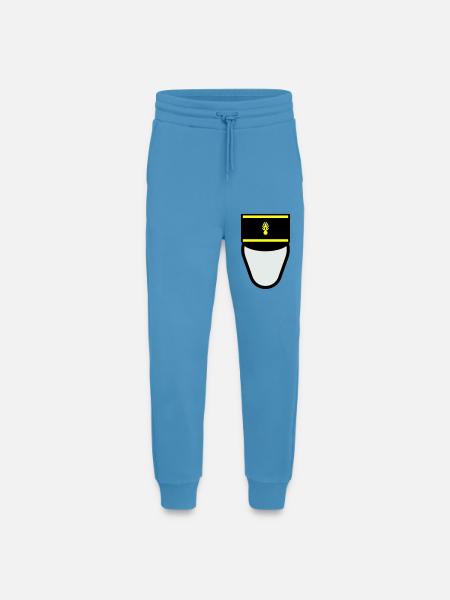 Gendarme Képi G.M. (Mobile Constable) - Jogging Pants - made by SPREAD - Sol Blue
