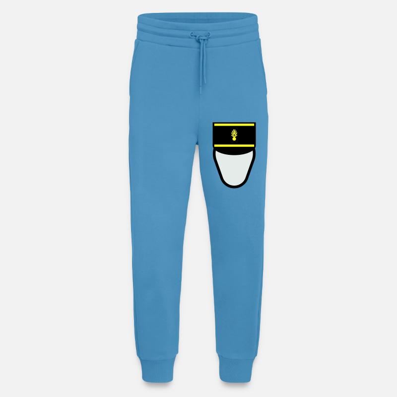 Gendarme Képi G.M. (Mobile Constable) - Jogging Pants - made by SPREAD  -  Sol Blue