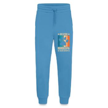 Hundeopa Geschenke Hundeliebhaber Hunde - Jogginghose - made by SPREAD -  Sol Blue - Vorne