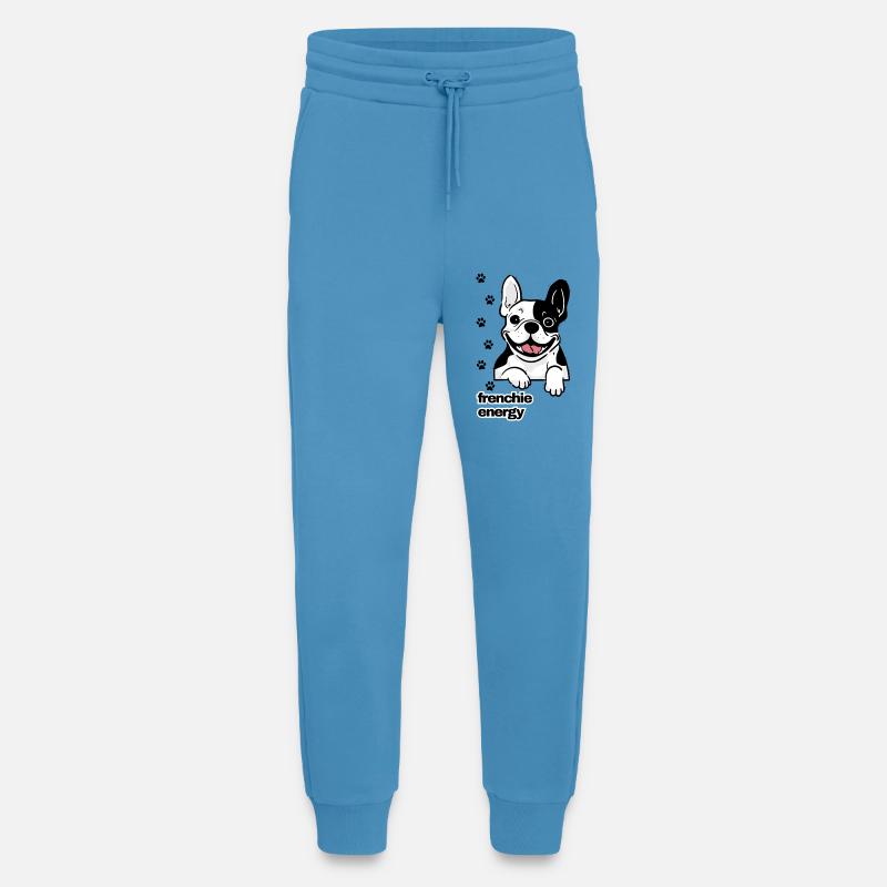 Frenchie Energy - Pantalon de jogging bio décontracté fabriqué en UE -  Sol Blue