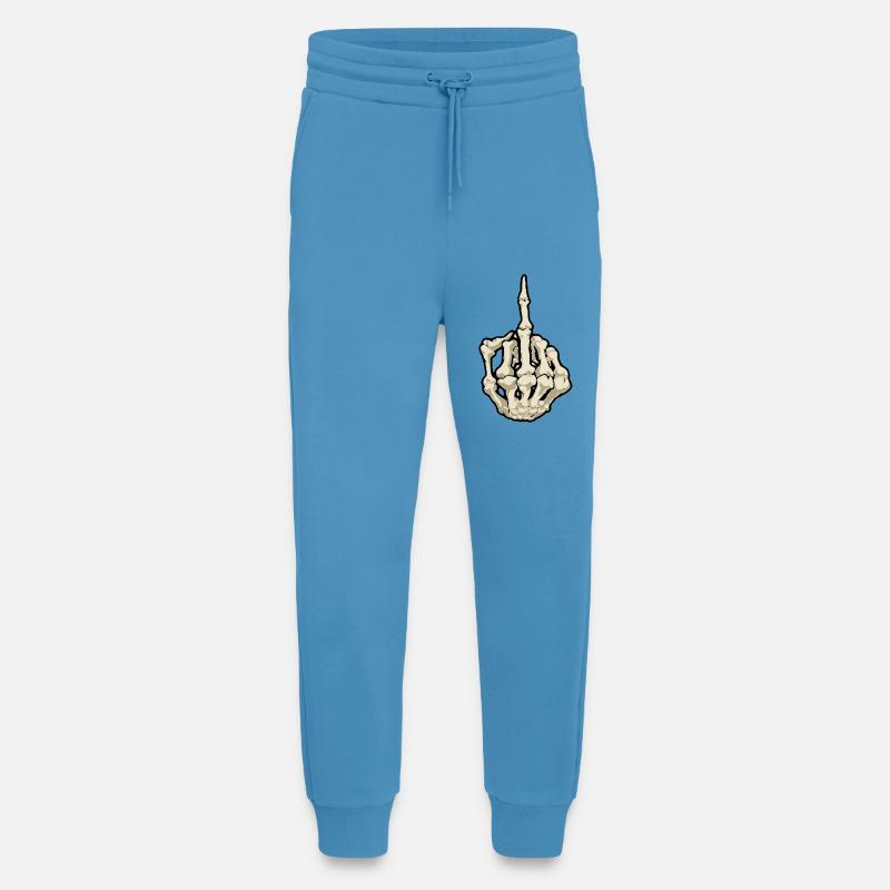 Mittelfinger - Jogginghose - made by SPREAD -  Sol Blue