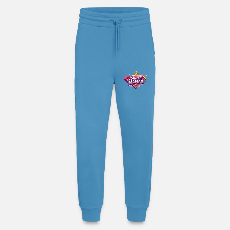 Super-Mama - Jogginghose - made by SPREAD -  Sol Blue