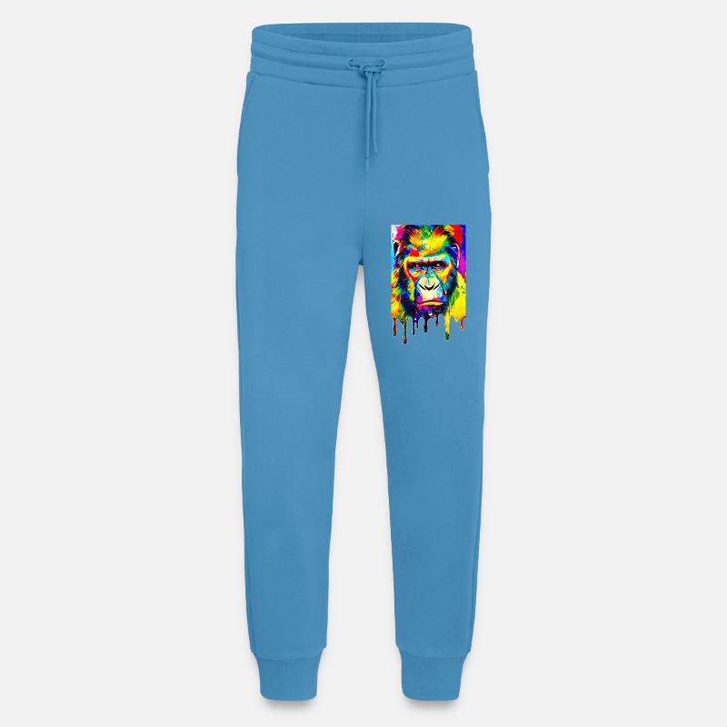 Urban Gorilla - Graffiti Art - Jogging Pants - made by SPREAD  -  Sol Blue