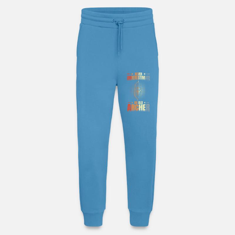 Unterschätze nie alte Bogenschützen - Jogginghose - made by SPREAD - Sol Blue