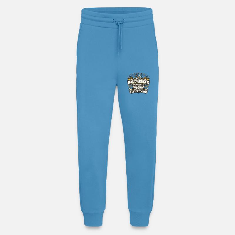 Echte Handwerker Schrauben Festgezogen - Jogginghose - made by SPREAD -  Sol Blue
