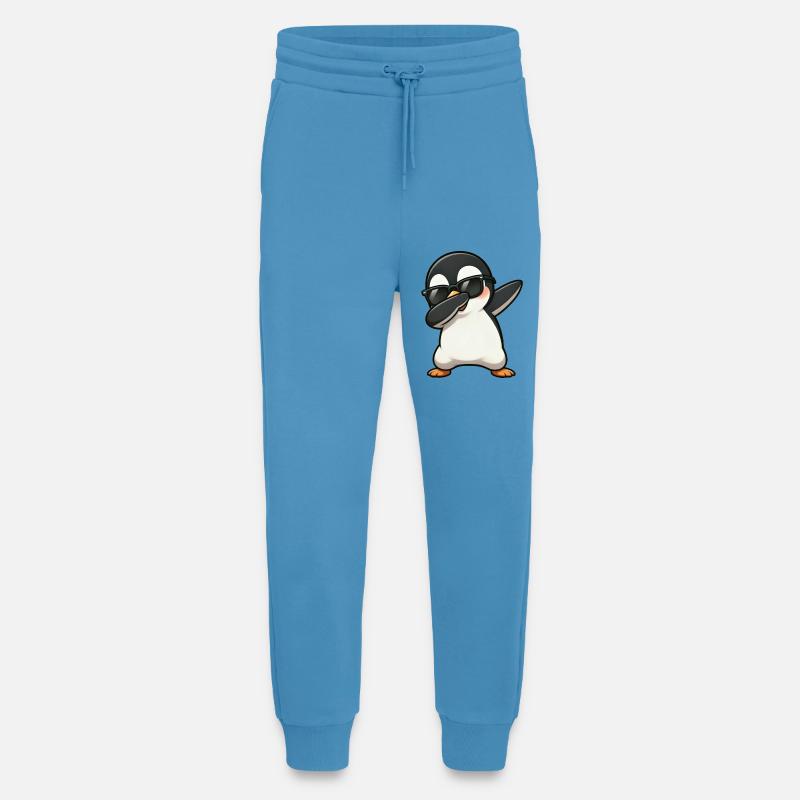 Dabbing Penguin - Jogging Pants - made by SPREAD  -  Sol Blue