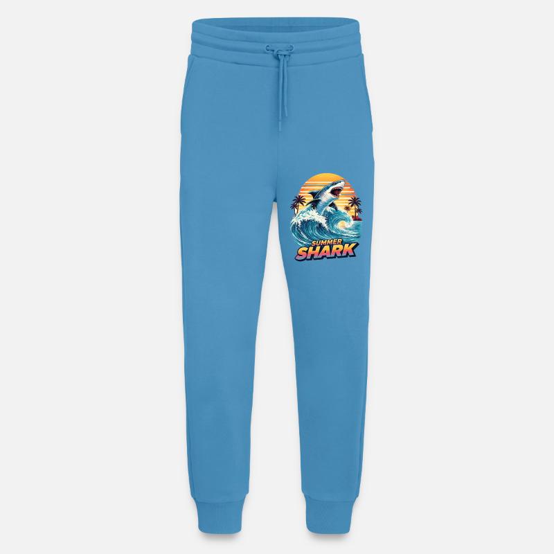 Sommer Hai - Jogginghose - made by SPREAD - Sol Blue