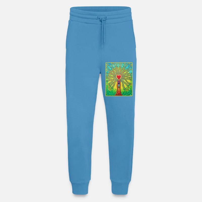 Lebensbaum Lebensenergie - Sonja von Staden - Jogging Pants - made by SPREAD  -  Sol Blue