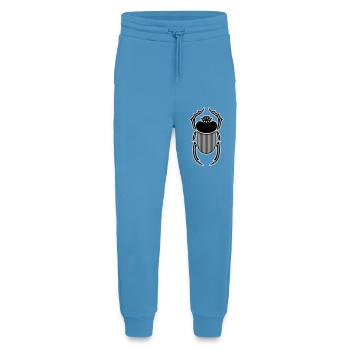 Mystic Scarab: Symbolic T-Shirt - Jogging Pants - made by SPREAD  -  Sol Blue - Front