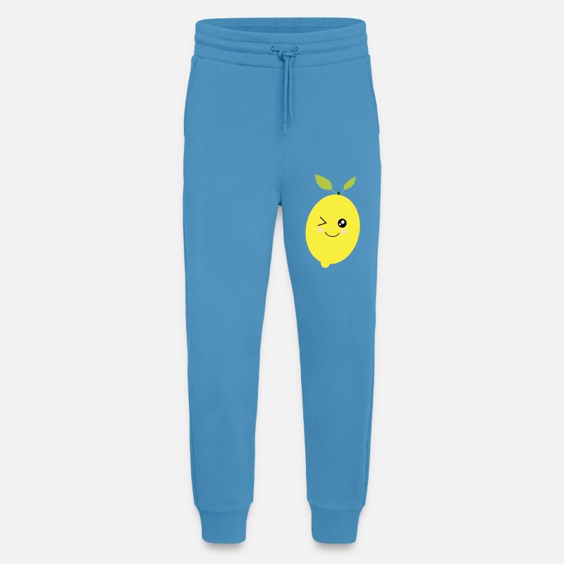 Zitrone Limone Limette - Jogginghose - made by SPREAD -  Sol Blue