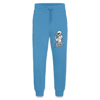 Bikerin inside (Farben änderbar) - Jogginghose - made by SPREAD -  Sol Blue - Vorne