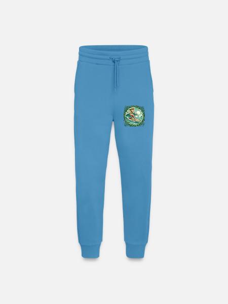 Surfeuse - Pantalon de jogging bio décontracté fabriqué en UE - Sol Blue