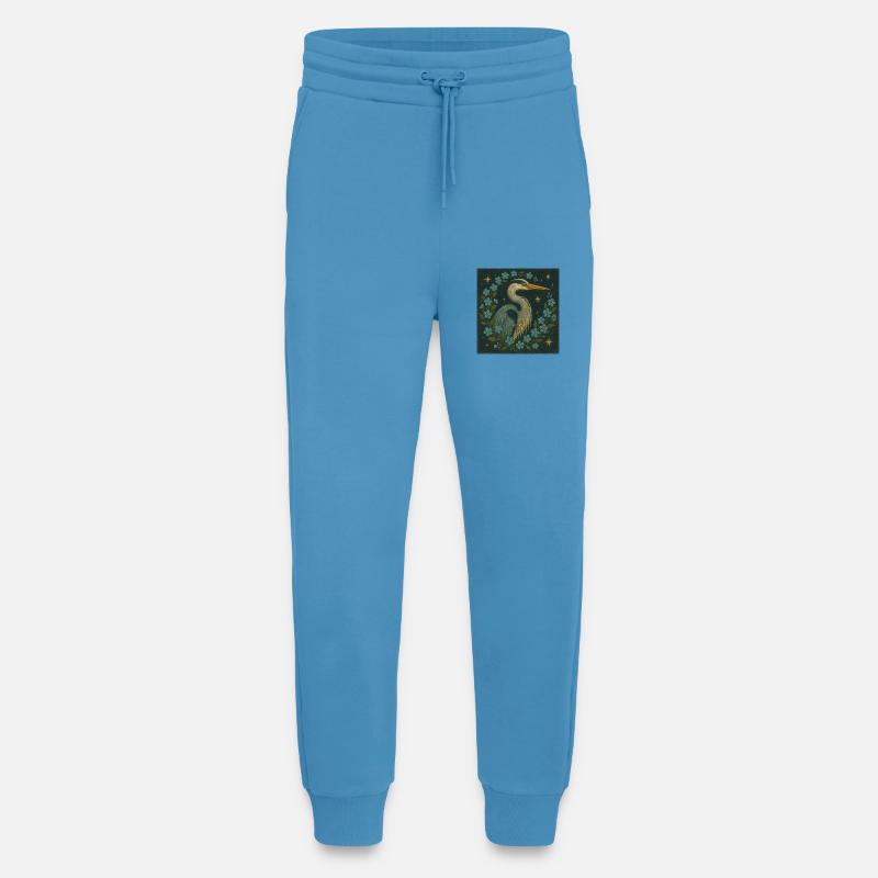 Great Blue Heron - Jogging Pants - made by SPREAD  -  Sol Blue