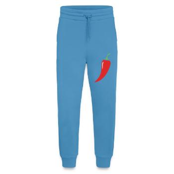 Rote Chili Schote Gemüse - Jogginghose - made by SPREAD -  Sol Blue - Vorne