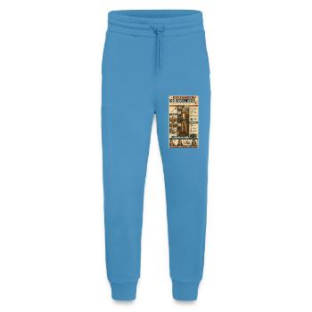 Der Besserwisser – ungefragt kompetent - Jogginghose - made by SPREAD -  Sol Blue - Vorne
