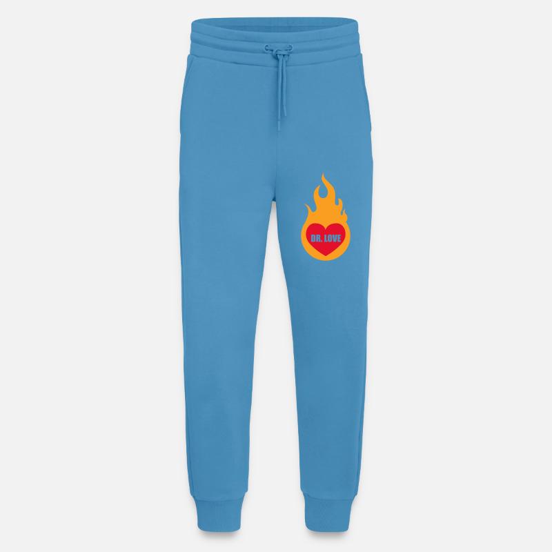 Dr. Love Herz - Jogginghose - made by SPREAD -  Sol Blue