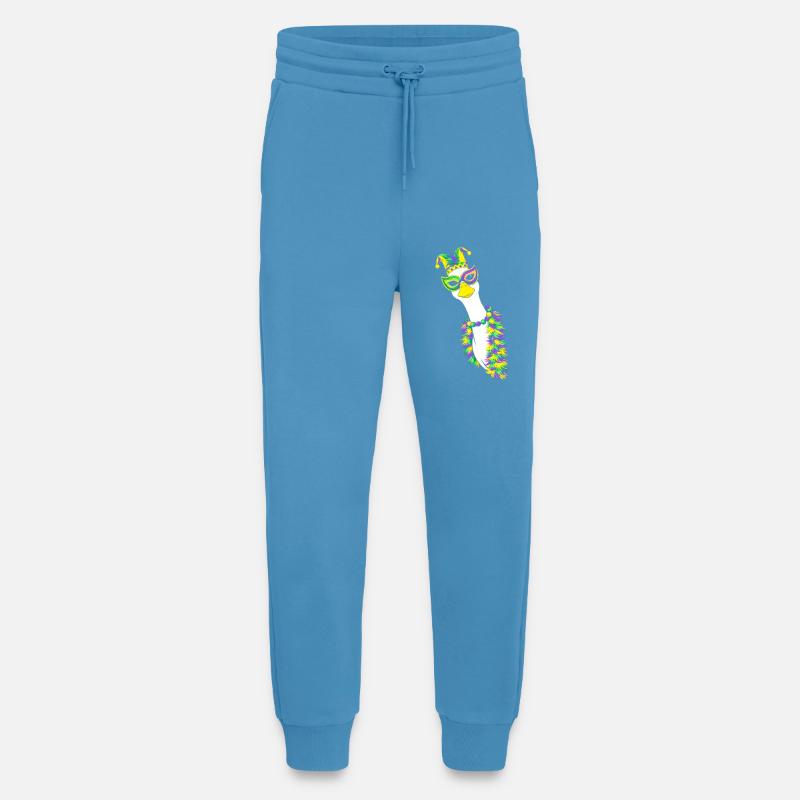 Karneval Vogel Maske - Jogginghose - made by SPREAD -  Sol Blue