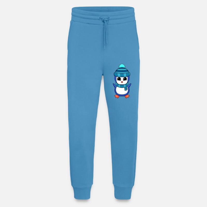 Penguin Penguins - Jogging Pants - made by SPREAD - Sol Blue