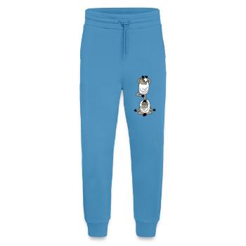 Sheep Tired Sleepy Yoga Stacked Balance Medita - Jogging Pants - made by SPREAD  -  Sol Blue - Front