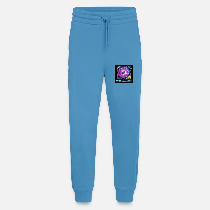 Galactic Coders Neon Pixel - Jogging Pants - made by SPREAD  -  Sol Blue