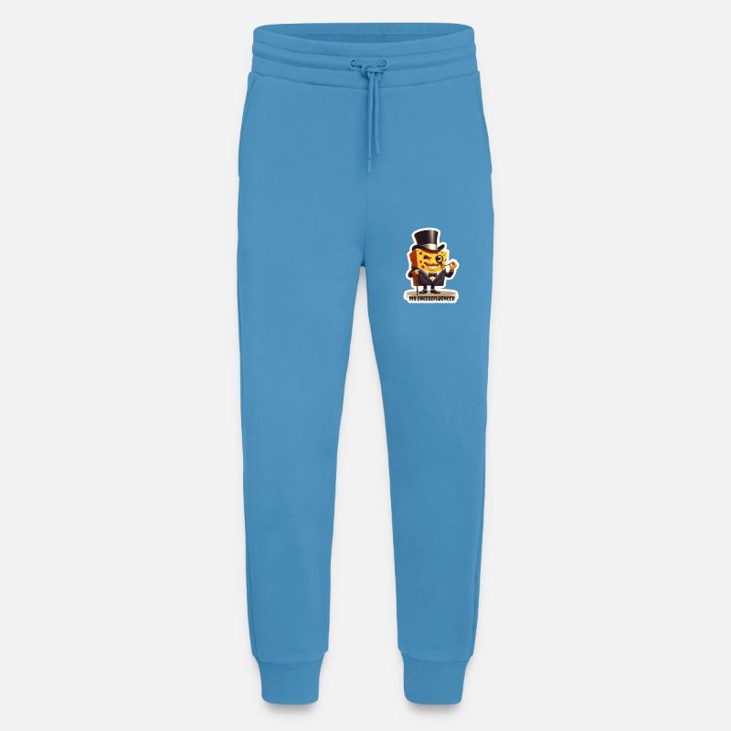 Mr Cheesefluencer Cheese Charm - Jogging Pants - made by SPREAD  -  Sol Blue