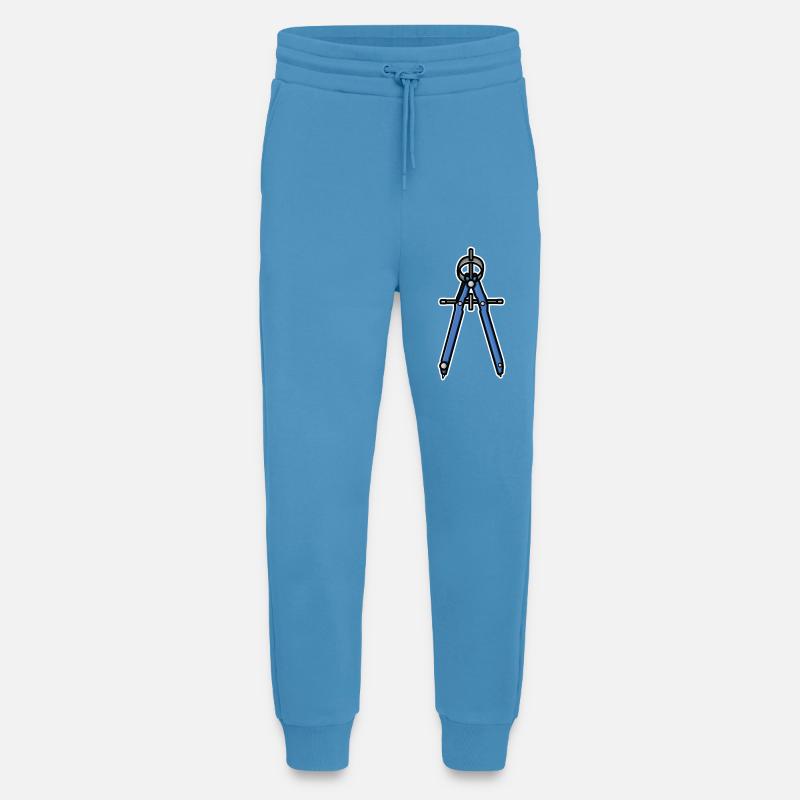 Zirkel Retro Look - Jogginghose - made by SPREAD - Sol Blue