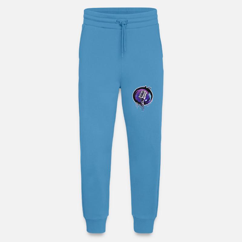 Microphone - Jogging Pants - made by SPREAD  -  Sol Blue