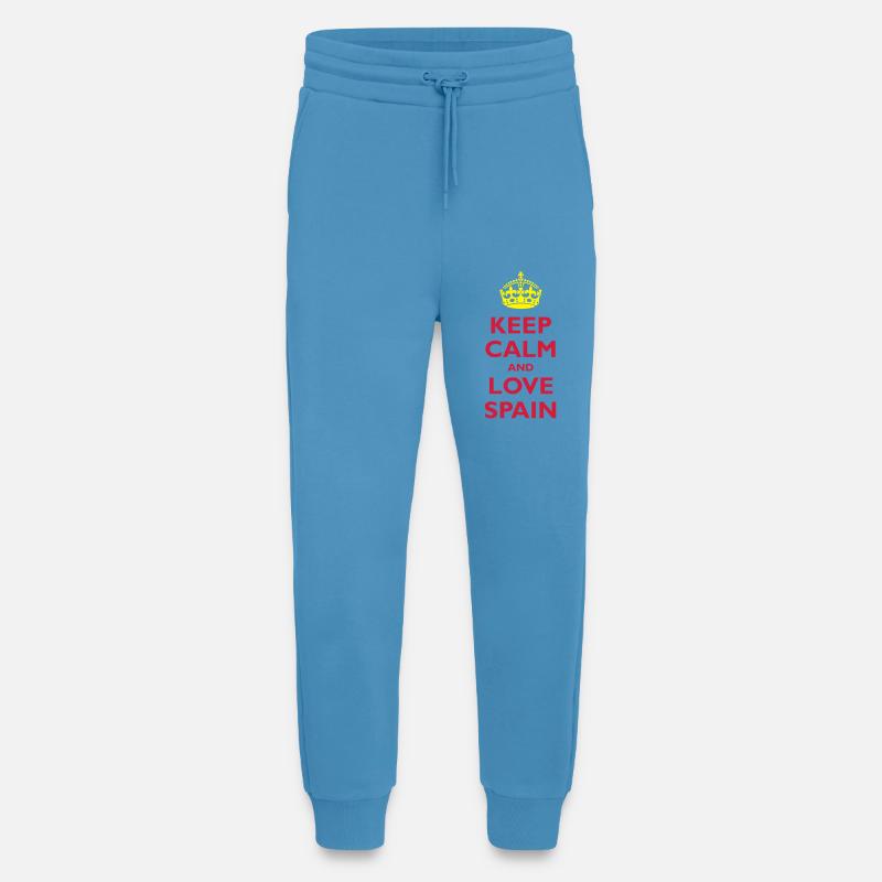 Keep Calm & Love Spain - Jogginghose - made by SPREAD -  Sol Blue