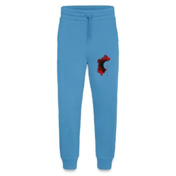 Albania - Jogging Pants - made by SPREAD  -  Sol Blue - Front