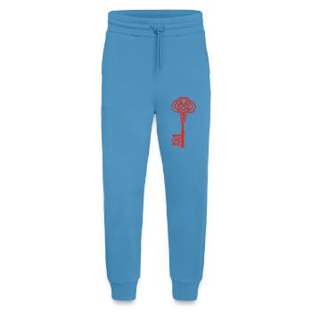Roter keltischer Schlüssel - Jogginghose - made by SPREAD -  Sol Blue - Vorne