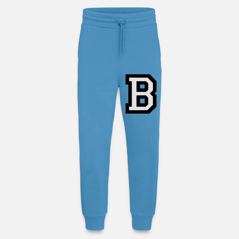 Buchstabe B - Jogginghose - made by SPREAD -  Sol Blue