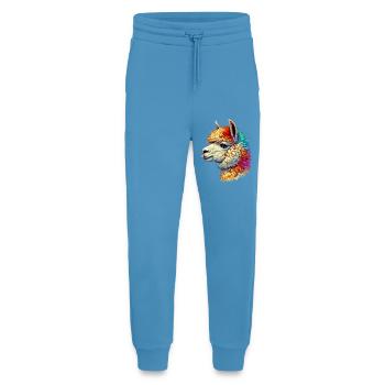 Alpaca - Jogging Pants - made by SPREAD  -  Sol Blue - Front