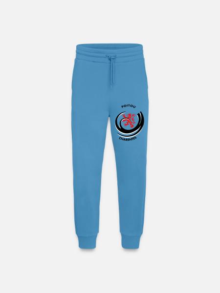 Emblem Poitou Charentes - Jogging Pants - made by SPREAD  -  Sol Blue