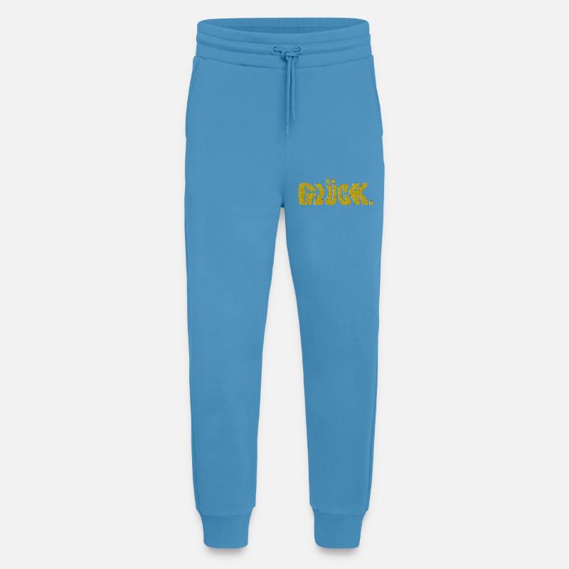 glück - Jogginghose - made by SPREAD -  Sol Blue