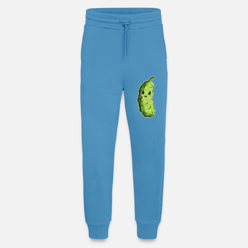 Kuschelige Gurke Cartoon - Jogginghose - made by SPREAD -  Sol Blue